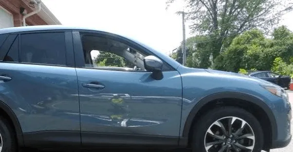 The same vehicle restored after repair at Full Tilt